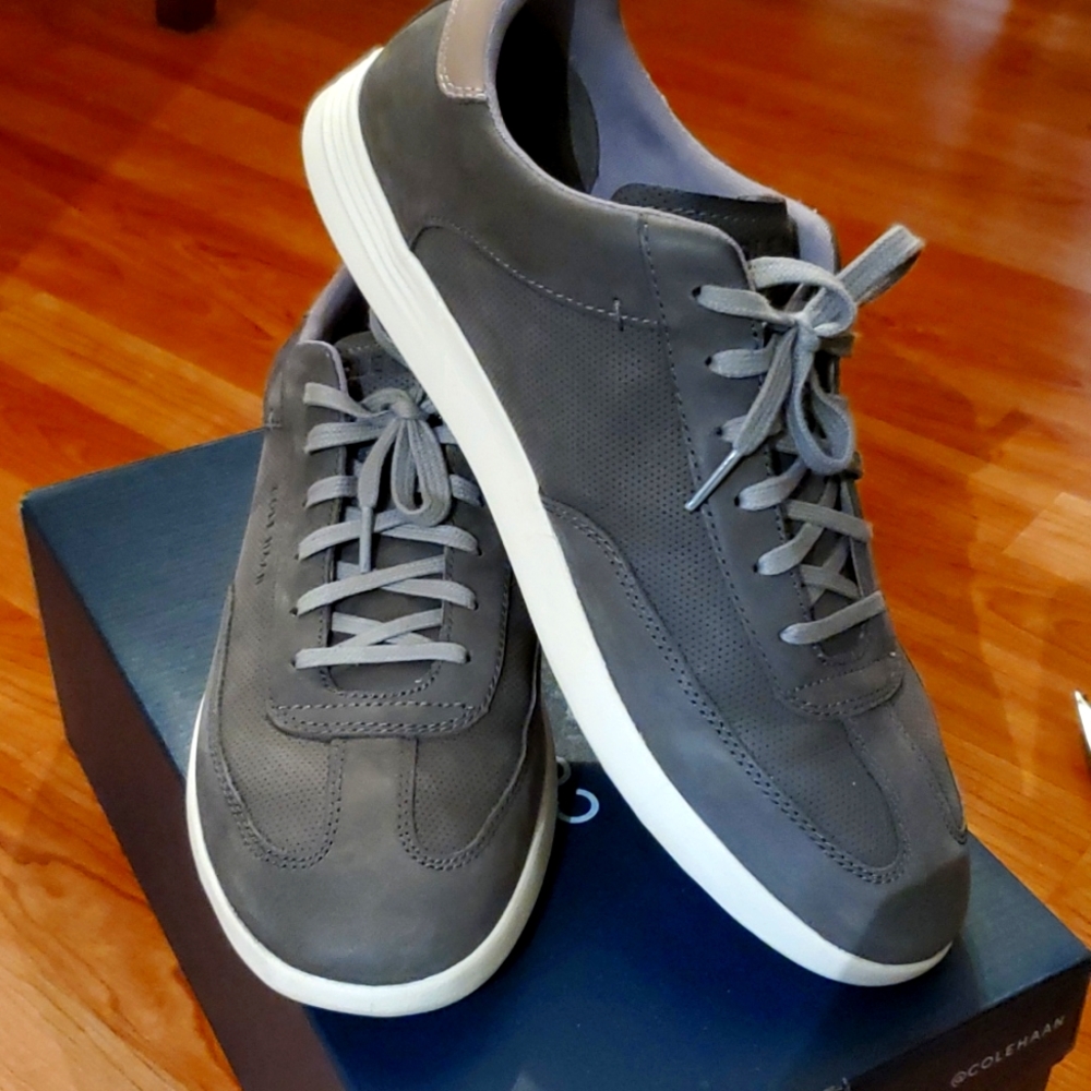 COPY - Cole Haan sz11 Grey suede tennis shoes